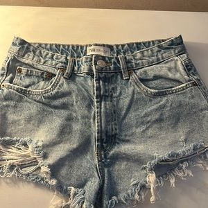 Zara Jean shorts, brand new and never worn- women's size 6